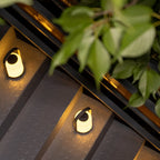 Lampe de Table LED Solaire Étanche Rechargeable pour Extérieur