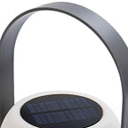 Lampe de Table LED Solaire Étanche Rechargeable pour Extérieur