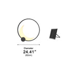 Appliques Murales Extérieures Étanches en Lune