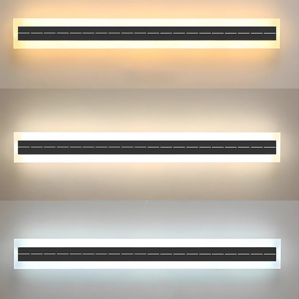Lumière LED extérieure étanche solaire pour porche, éclairage mural extérieur