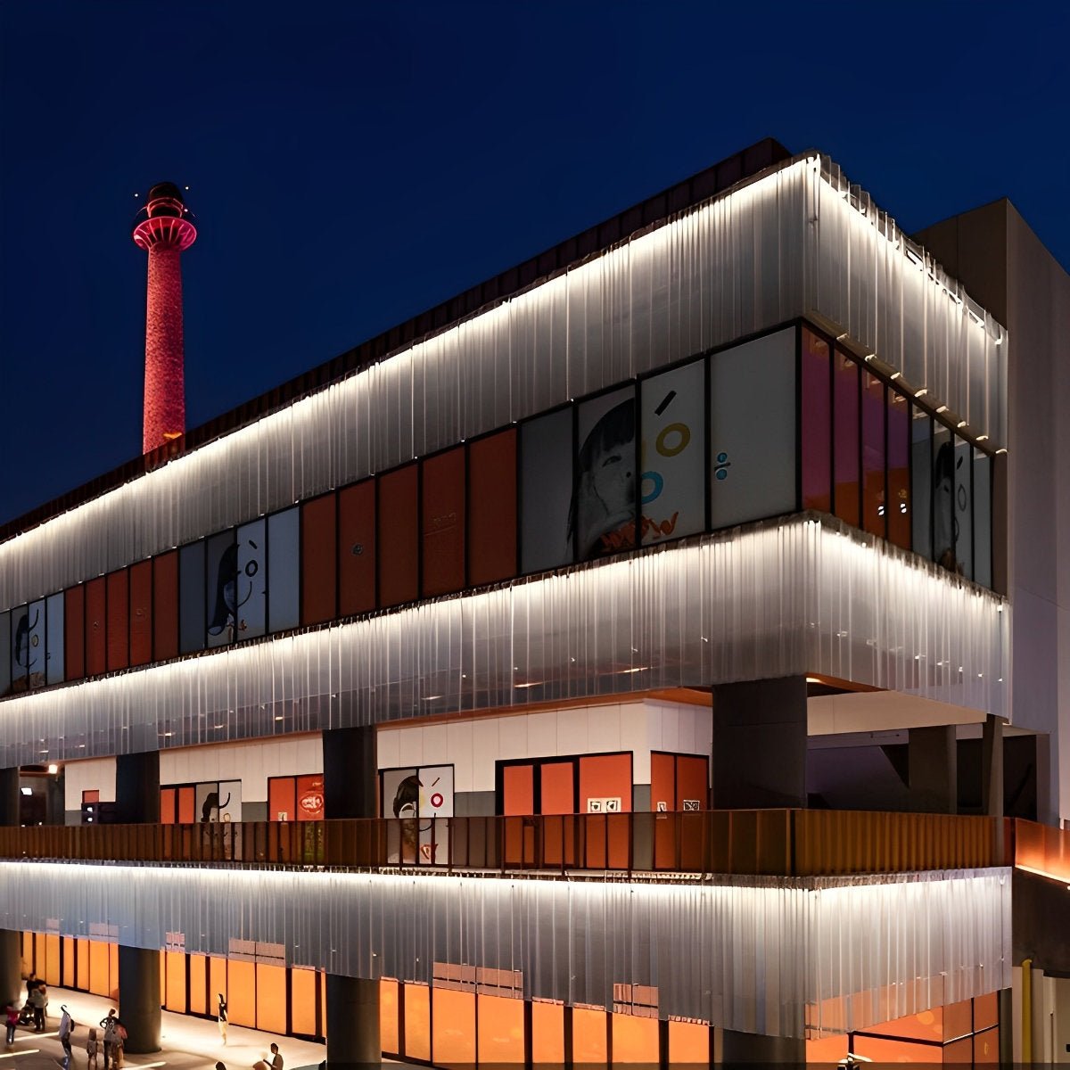 Lumières de lavage mural LED étanches pour extérieur