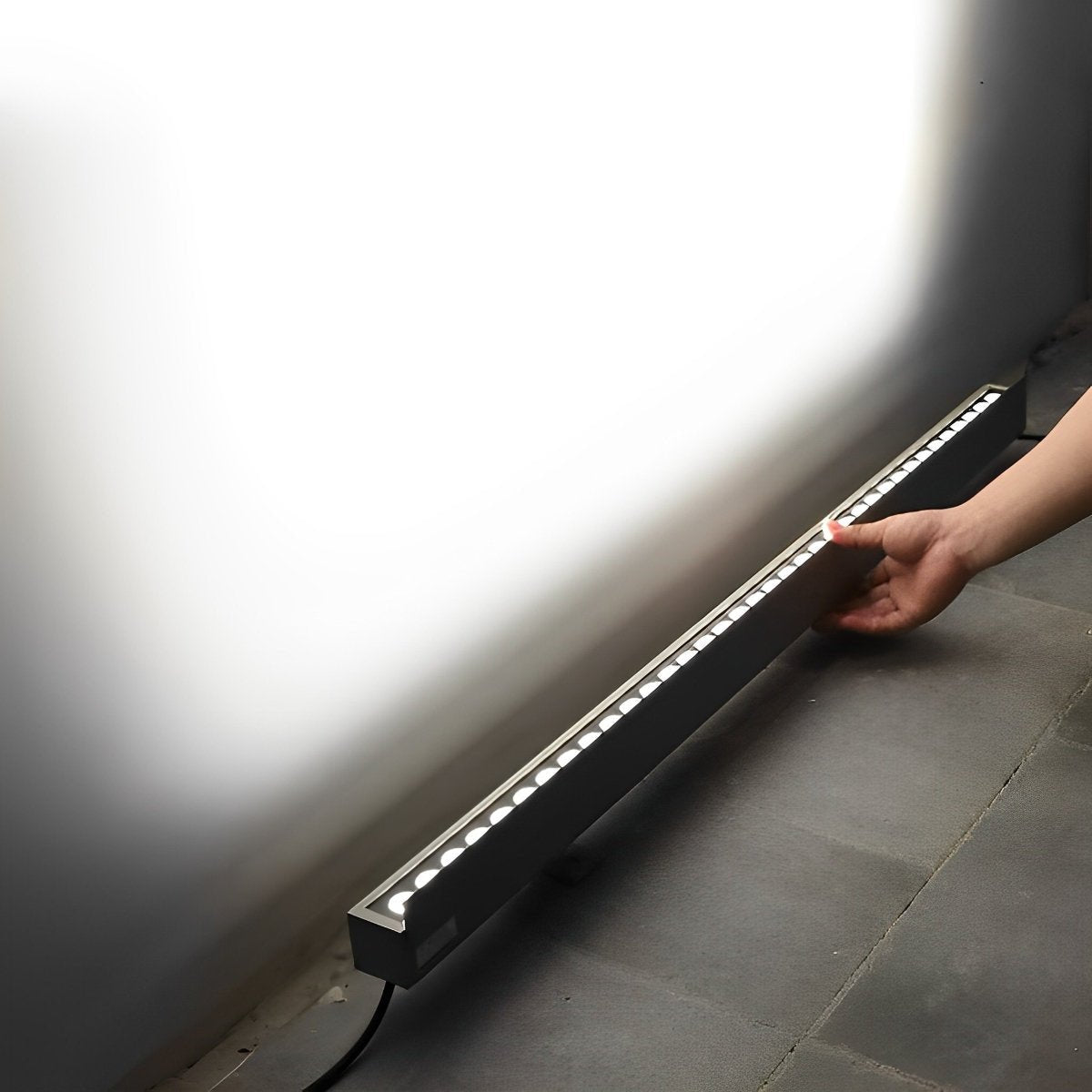 Lumières de lavage mural LED étanches pour extérieur