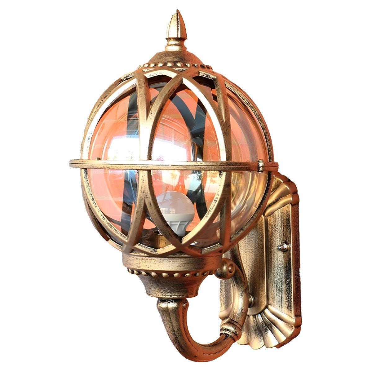 Applique Murale Extérieure Vintage Étanche en Nid d'Oiseau