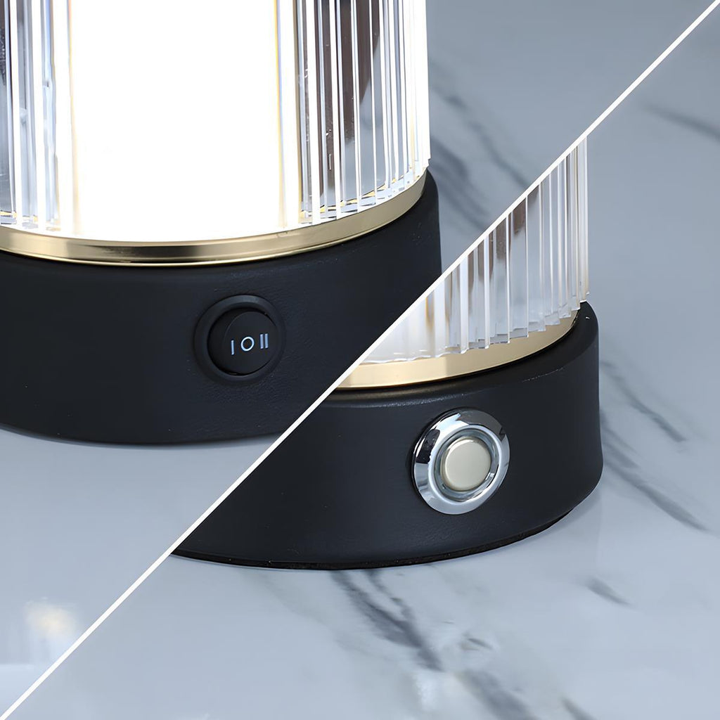 Lampe de Table Atmosphère Vintage Dimmable Rechargeable