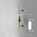 Appliques Murales LED en Verre Globe Industriel Vintage de Luxe