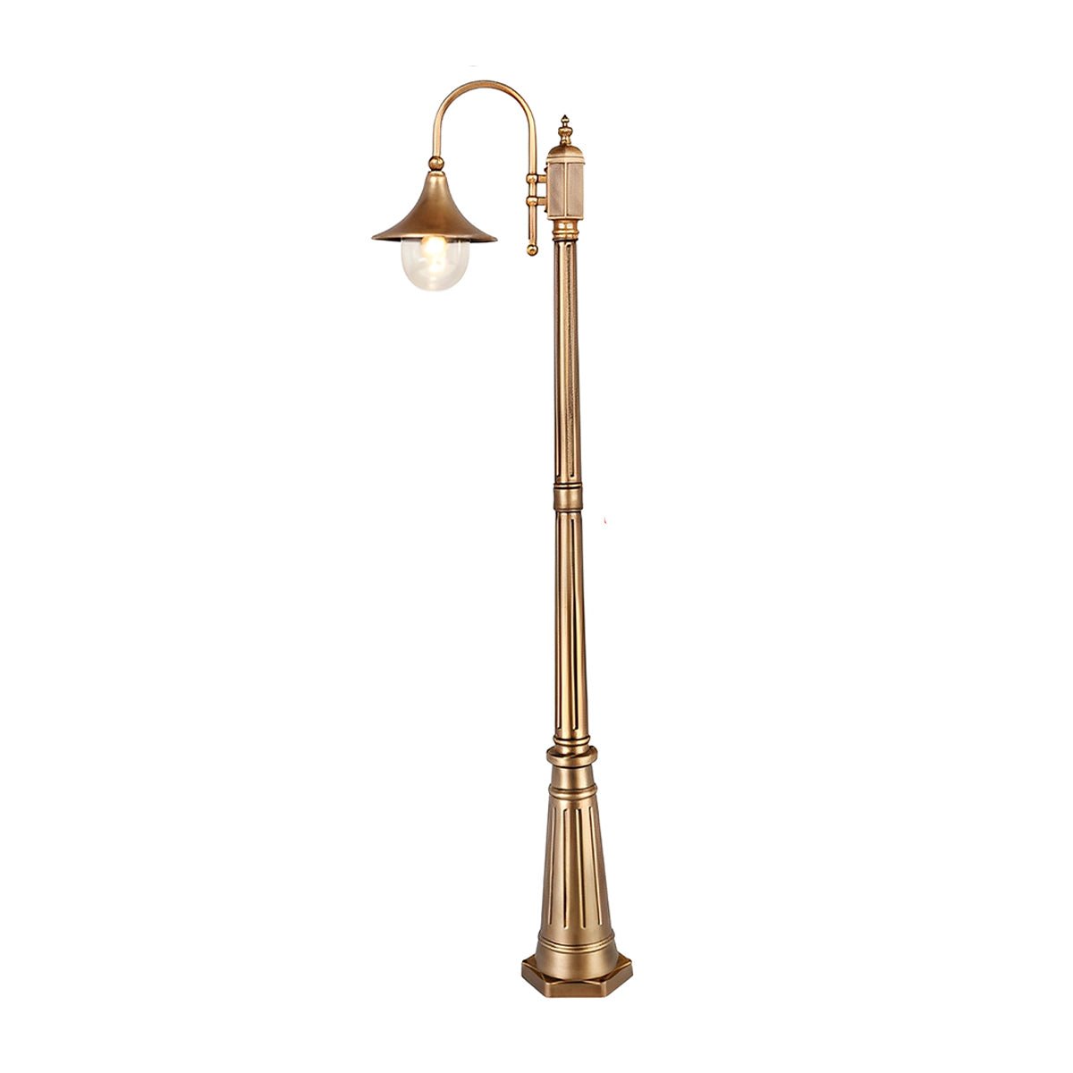 Luminaires de Poteau LED Vintage Étanches à Éclat