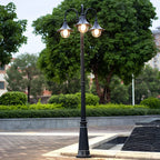 Luminaires de Poteau LED Vintage Étanches à Éclat