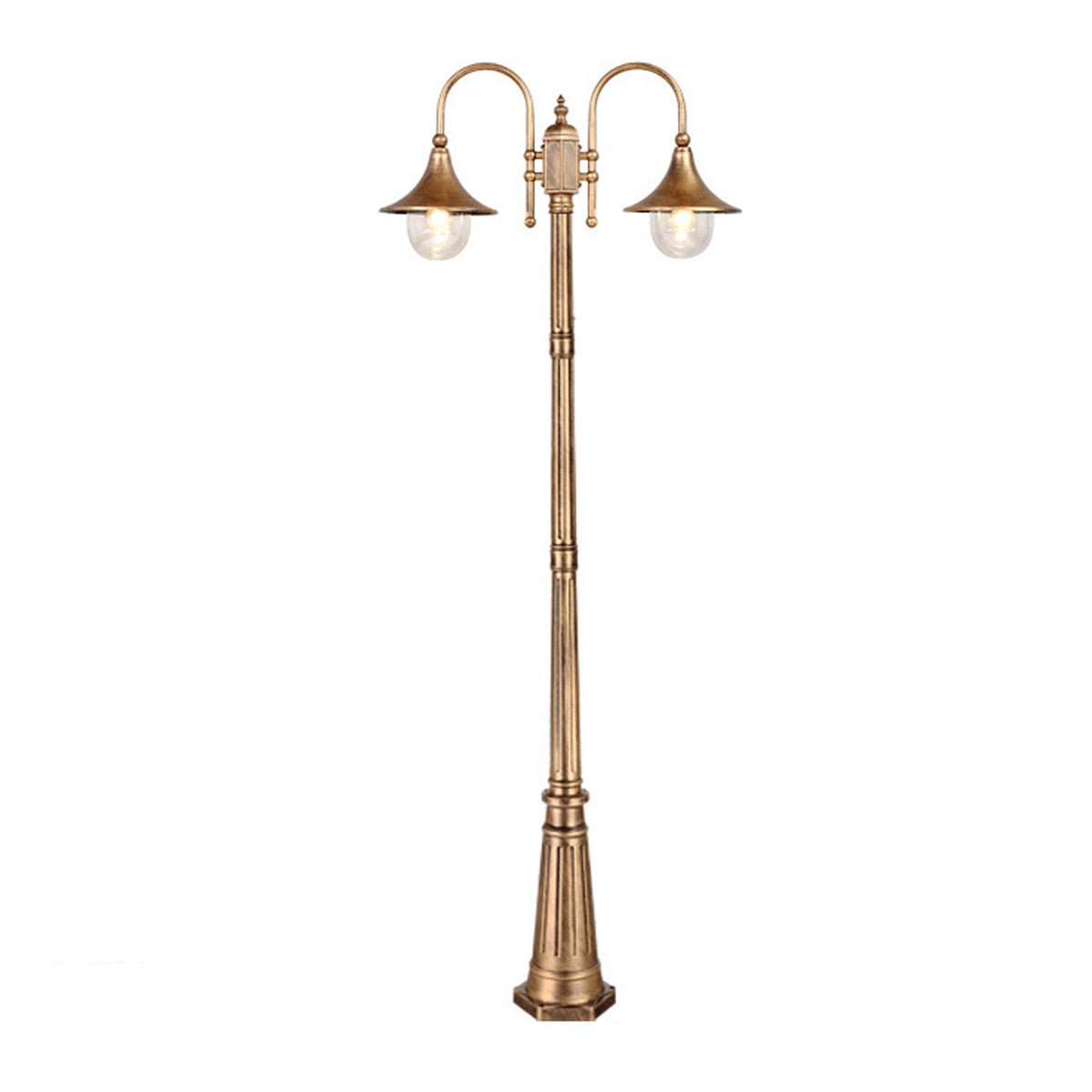 Luminaires de Poteau LED Vintage Étanches à Éclat