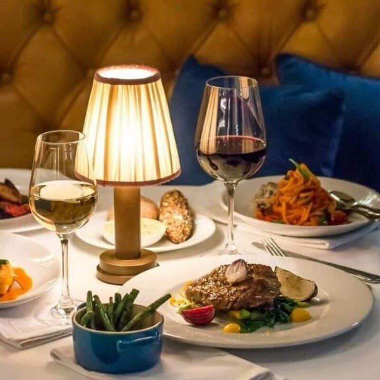 Lampe de Table en Tissu Elma