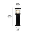 Éclairage de paysage extérieur LED cylindrique étanche à plusieurs niveaux