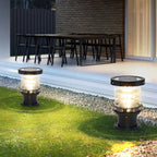 Éclairage de paysage extérieur LED cylindrique étanche à plusieurs niveaux