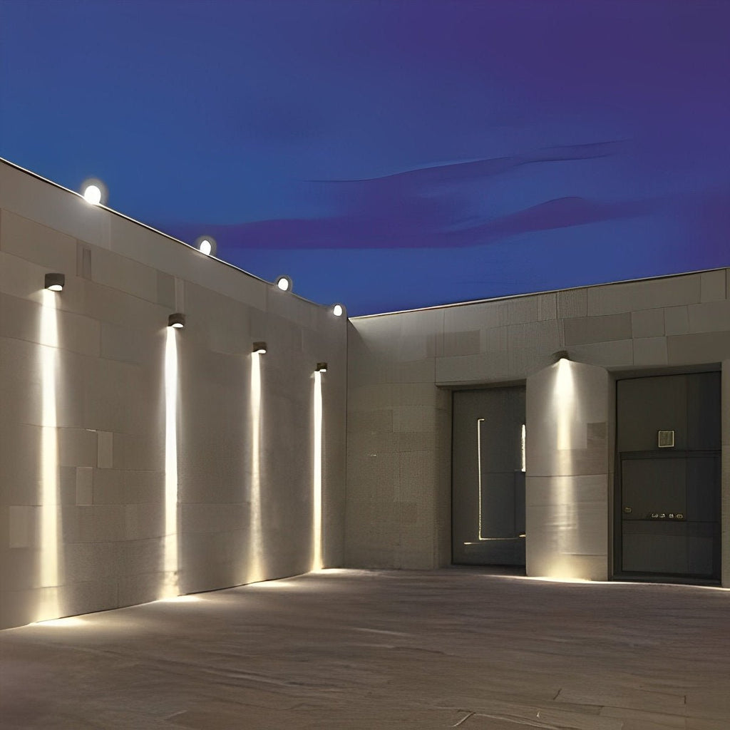 Projecteurs muraux extérieurs modernes LED étanches IP65