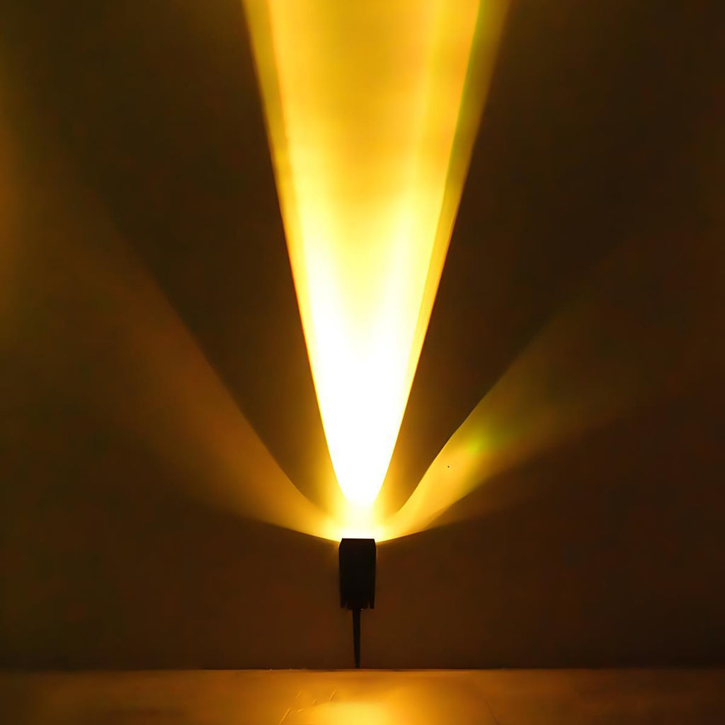 Projecteur solaire LED étanche à zoom multiple pour éclairage de paysage