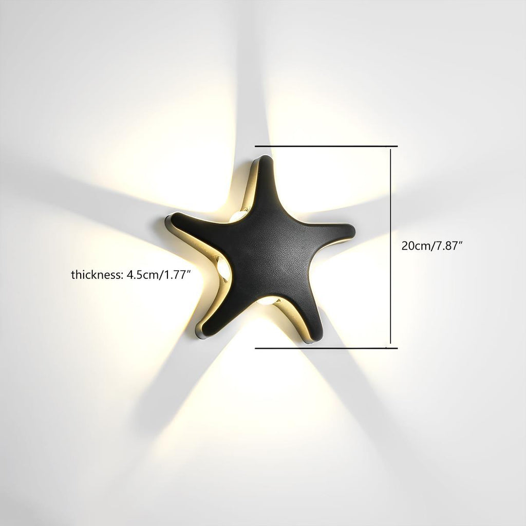 Appliques Murales LED Extérieures Modernes en Forme d'Animal Étanches