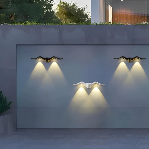 Appliques Murales LED Extérieures Modernes en Forme d'Animal Étanches