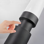Luminaires de colonne moderne étanches en cylindre long