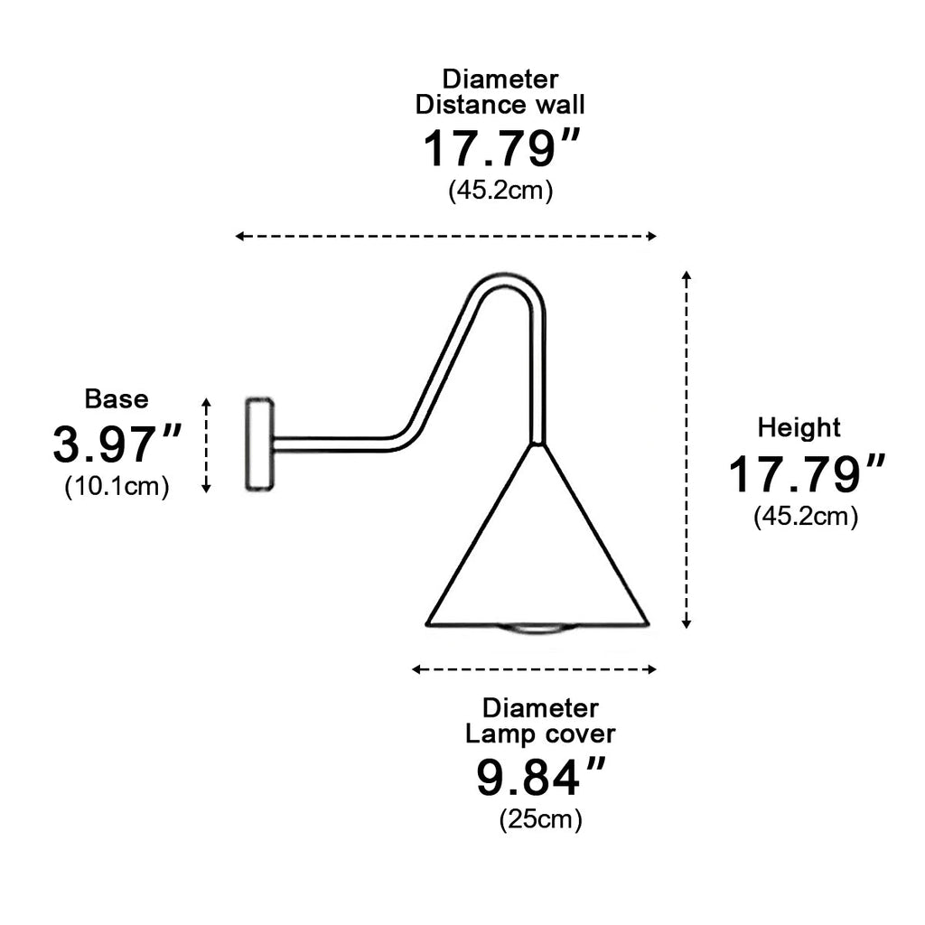 Appliques Murales Extérieures LED Bell Modernes Étanches