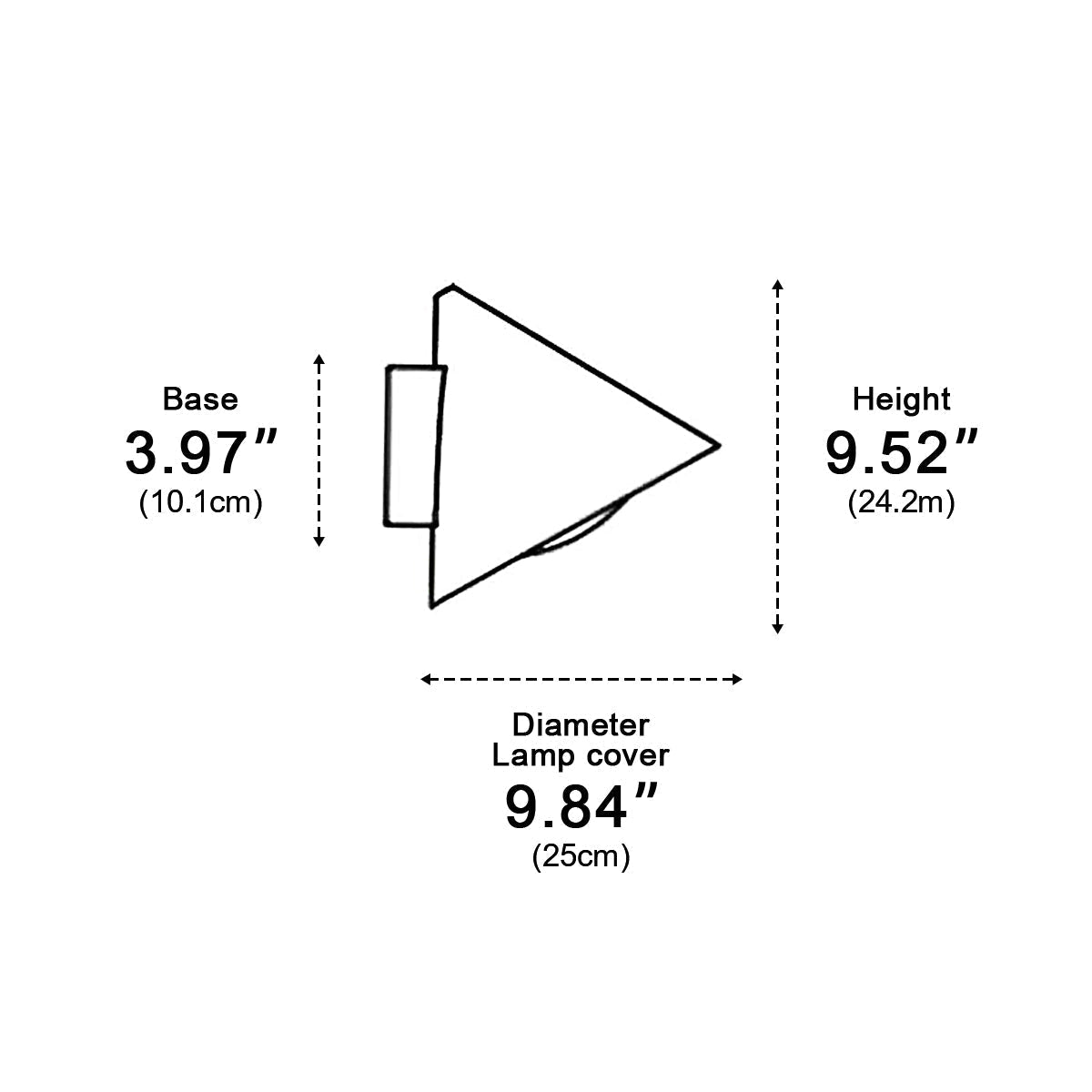 Appliques Murales Extérieures LED Bell Modernes Étanches