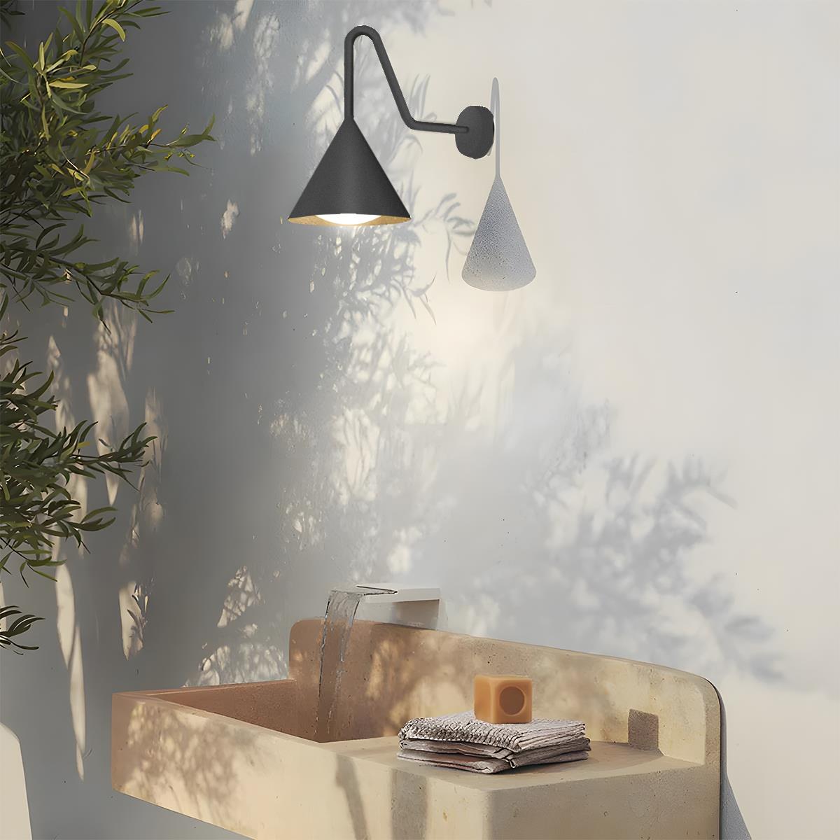 Appliques Murales Extérieures LED Bell Modernes Étanches