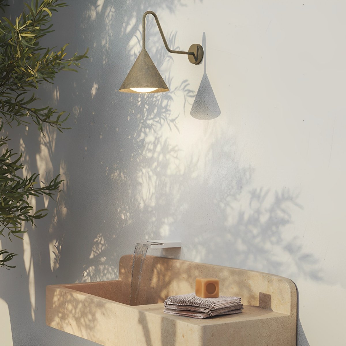 Appliques Murales Extérieures LED Bell Modernes Étanches