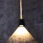 Projecteur mural extérieur LED moderne étanche à faisceau montant et descendant