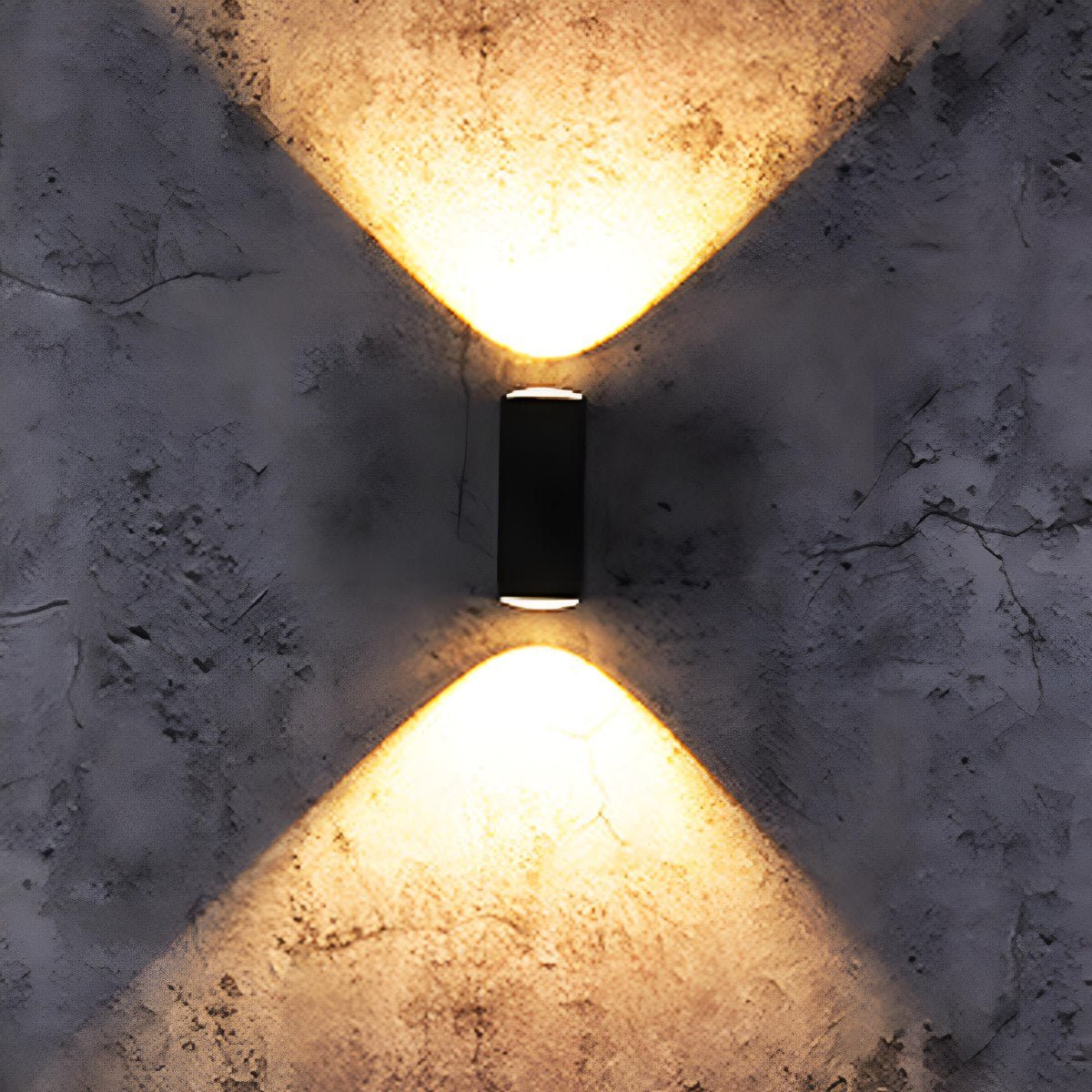 Projecteur mural extérieur LED moderne étanche à faisceau montant et descendant