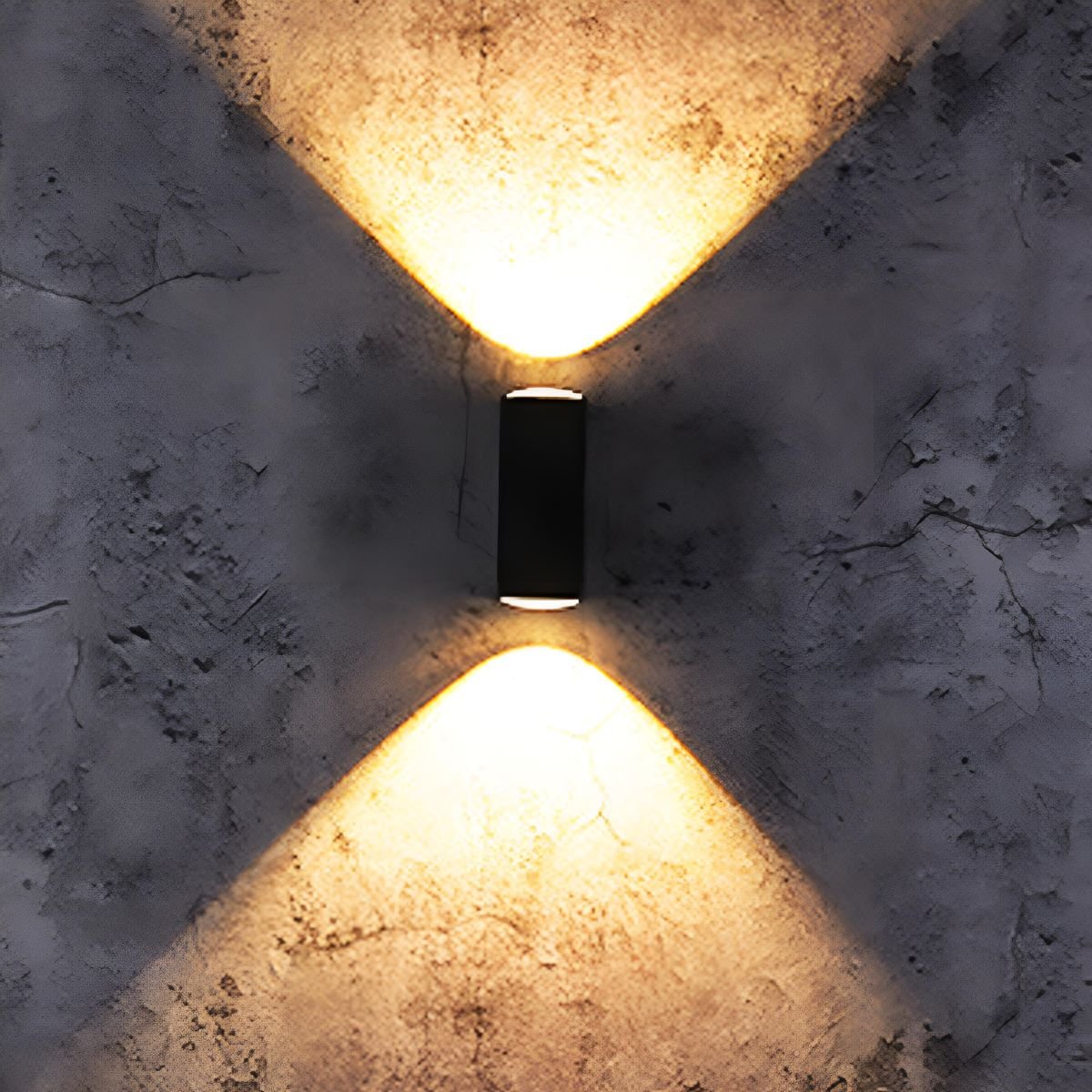 Projecteur mural extérieur LED moderne étanche à faisceau montant et descendant