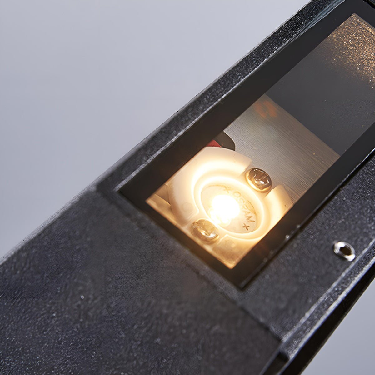 Projecteur mural extérieur LED moderne étanche à faisceau montant et descendant