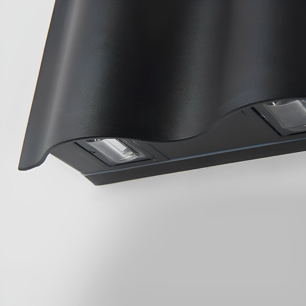 Applique Murale Moderne Étanche à Ondes d'Eau Haut et Bas