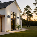 Applique Murale Moderne Étanche à Ondes d'Eau Haut et Bas