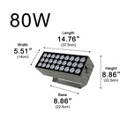 Projecteurs muraux extérieurs modernes LED étanches IP65