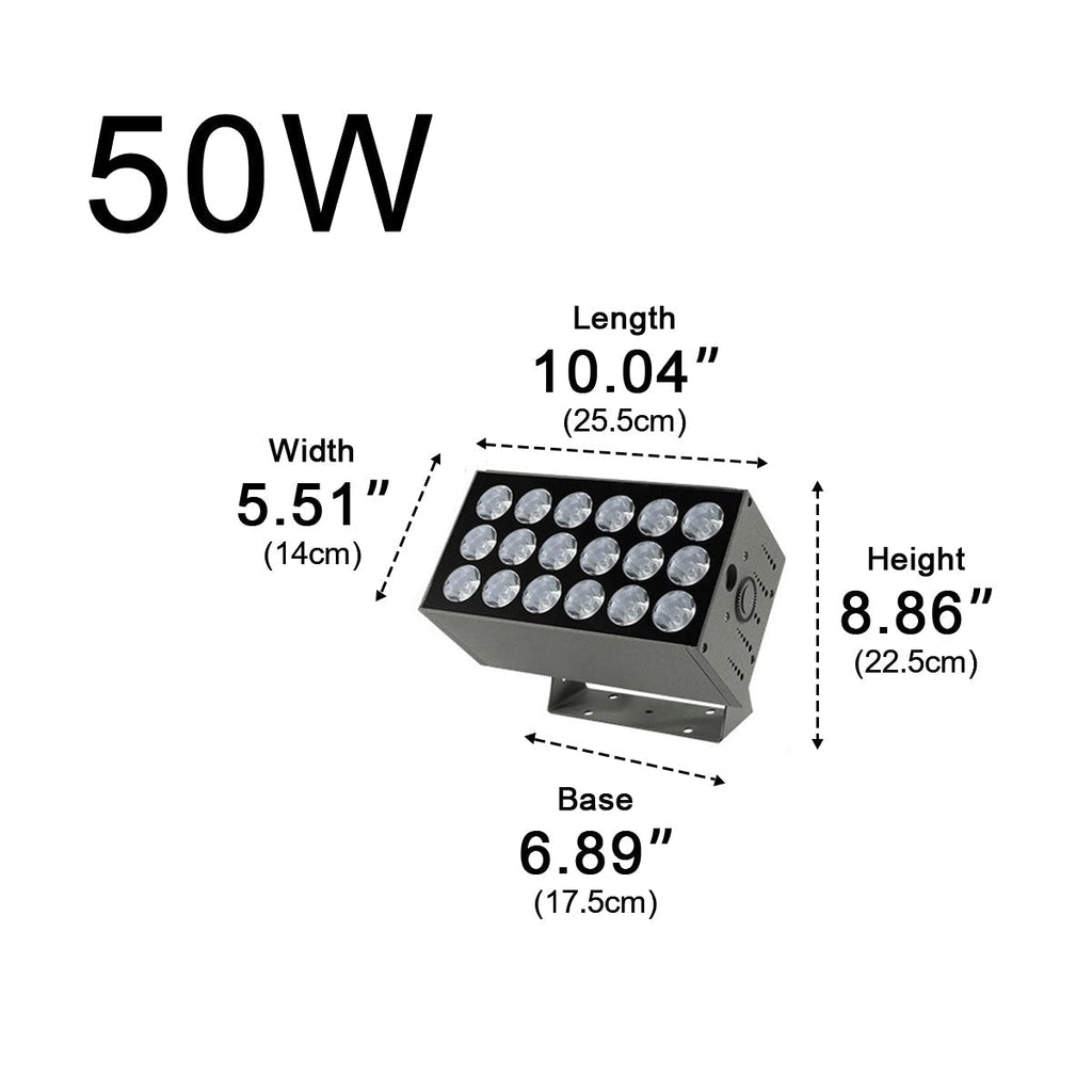 Projecteurs muraux extérieurs modernes LED étanches IP65