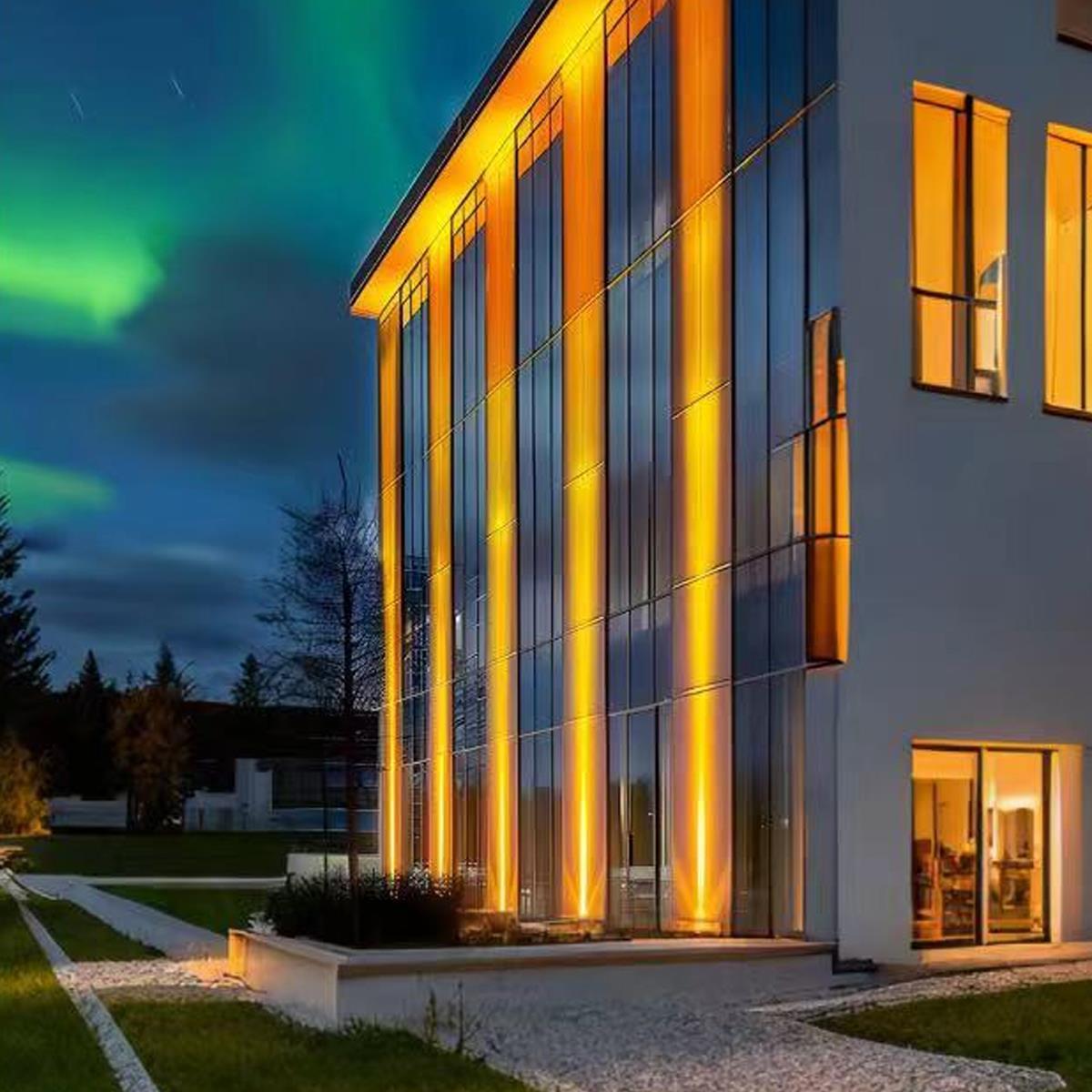 Projecteurs muraux extérieurs modernes LED étanches IP65