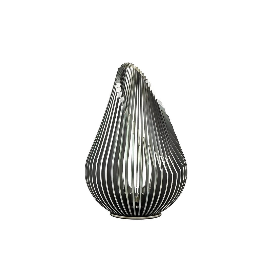 Bougeoirs en Acier Étanches en Forme de Tulipe pour Bougies Tealight d'Extérieur