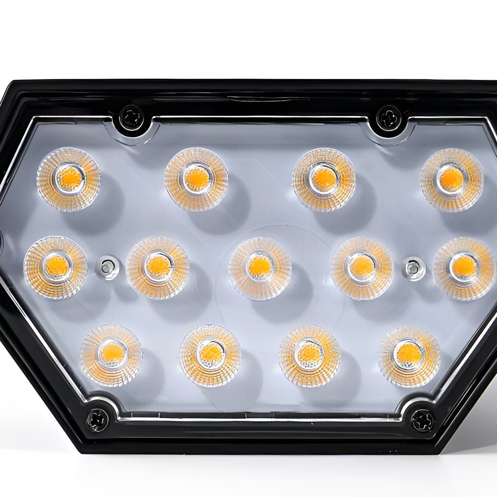 Projecteur de paysage moderne étanche à LED solaire ajustable