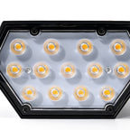 Projecteur de paysage moderne étanche à LED solaire ajustable