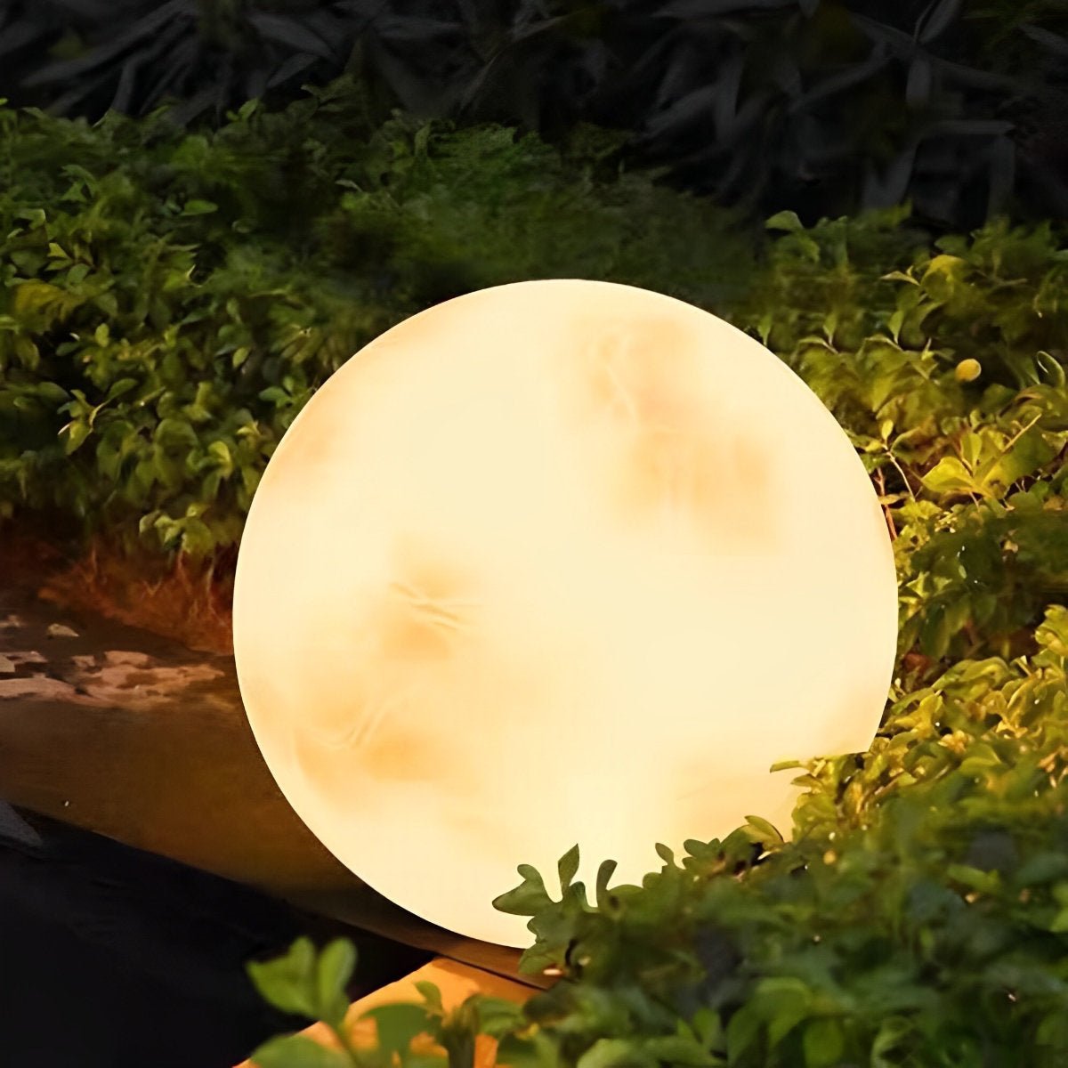 Lampes de Jardin Solaire Étanches en Forme de Lune