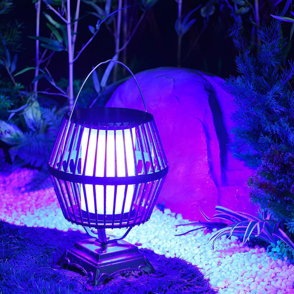 Lampe de Table Solaire Étanche Suspendue pour Extérieur