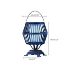 Lampe de Table Solaire Étanche Suspendue pour Extérieur