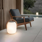 Lampe Lanternes de Table Extérieure Ovale Solaire Étanche