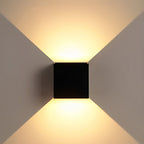 Appliques murales extérieures LED étanches à éclairage haut et bas