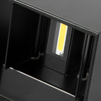 Appliques murales extérieures LED étanches à éclairage haut et bas