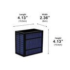 Appliques murales extérieures LED étanches à éclairage haut et bas