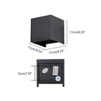 Appliques murales extérieures LED étanches à éclairage haut et bas