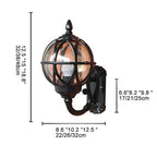 Applique Murale Extérieure Vintage Étanche en Nid d'Oiseau