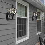 Applique Murale Extérieure Vintage Étanche en Nid d'Oiseau