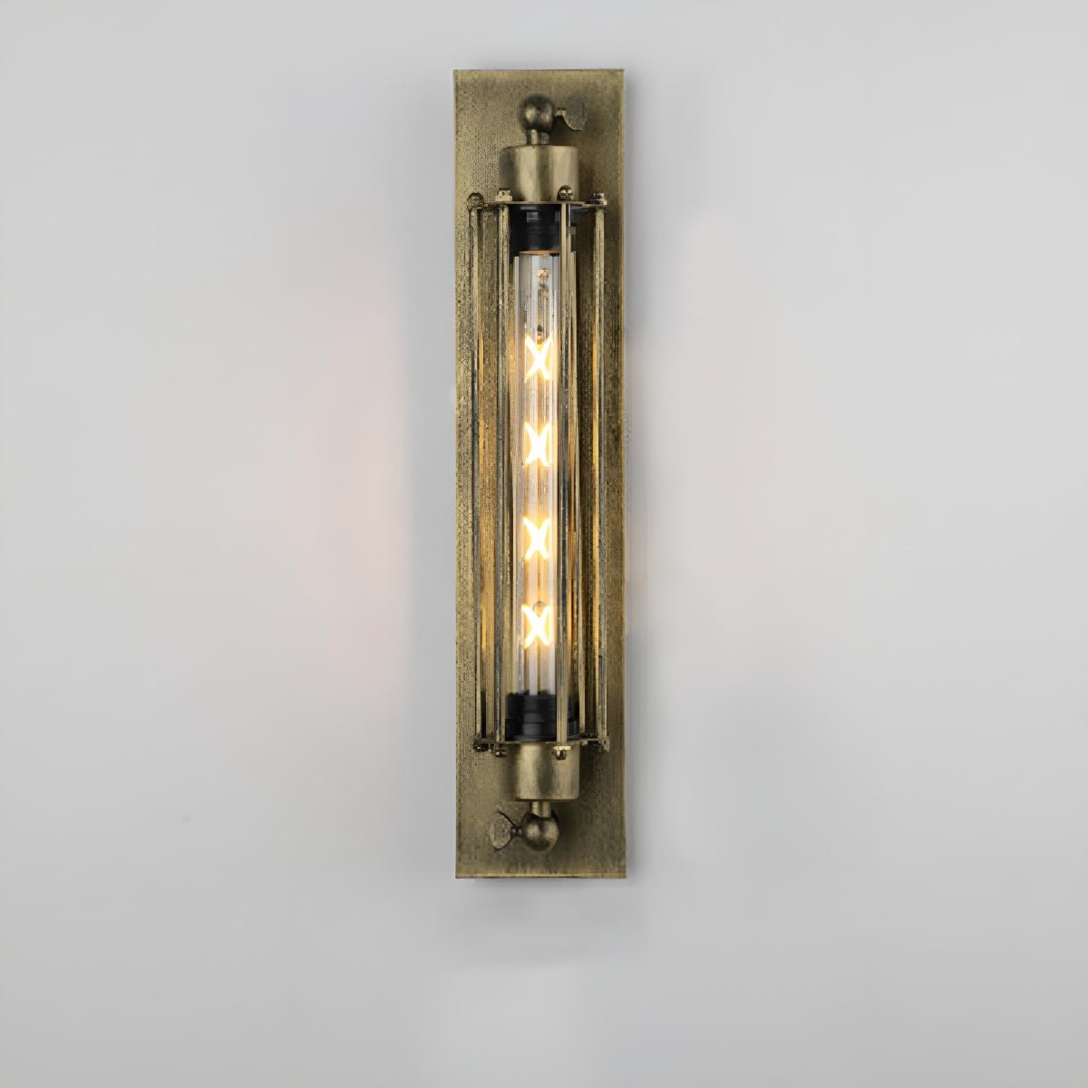 Appliques Murales LED en Fer Artisanal Industriel Vintage