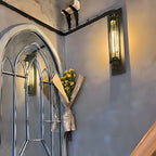 Appliques Murales LED en Fer Artisanal Industriel Vintage