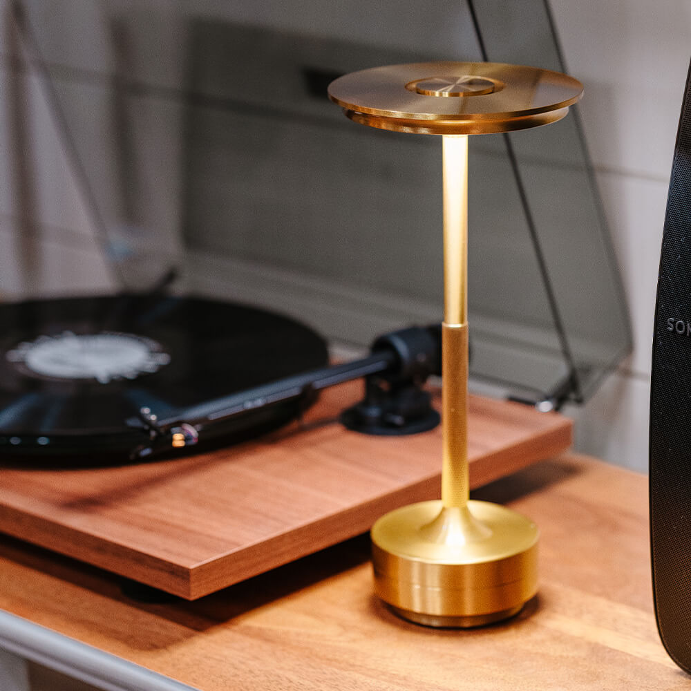 Lampe de Table Métallique Nara Sans Fil